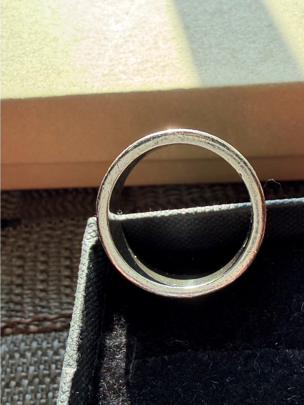 Brighton 925 Silver Patterned Band! Size 8! - Picture 6 of 7